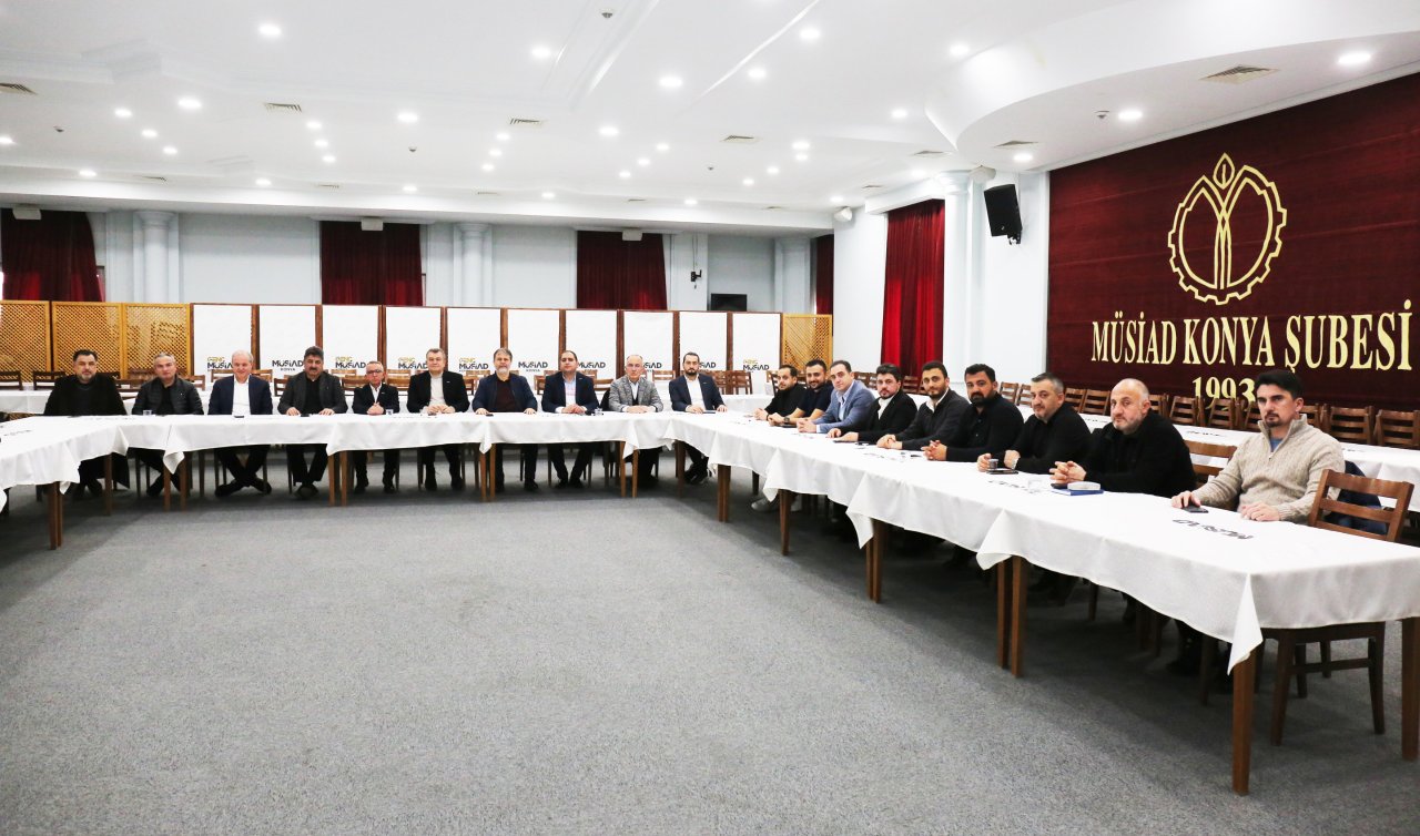 MÜSİAD Konya’da gıda ve tarım sektörünün geleceği ele alındı
