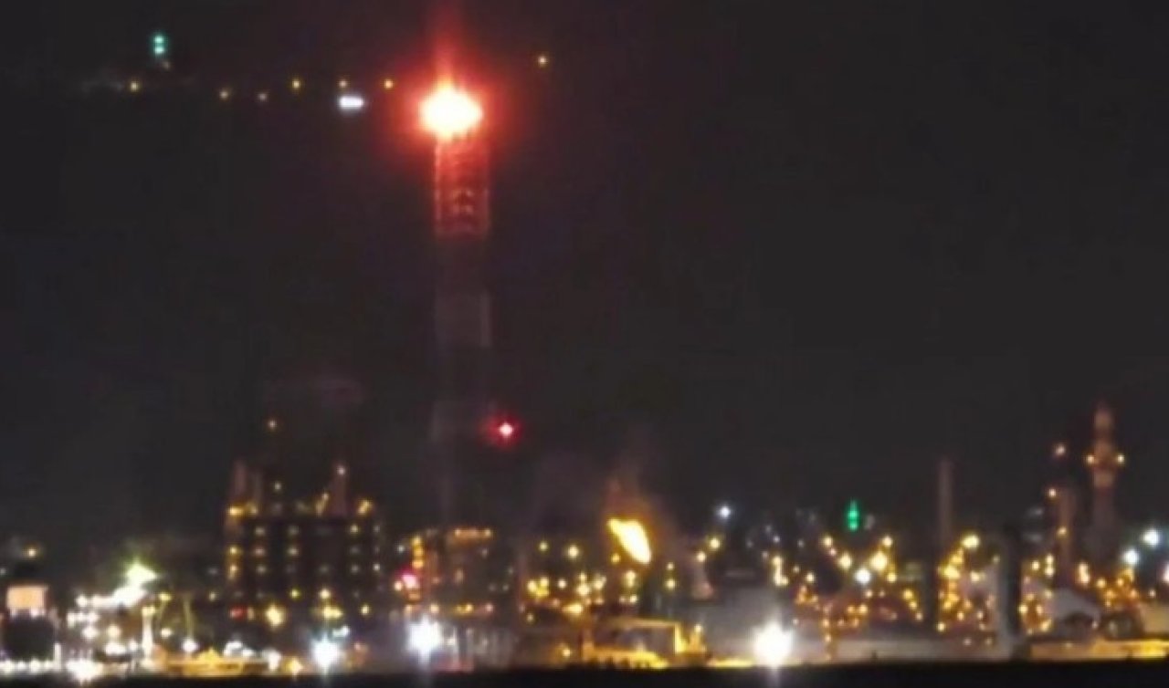 TÜPRAŞ İzmit rafinerisinde patlama: Çok sayıda itfaiye ekibi sevk edildi!