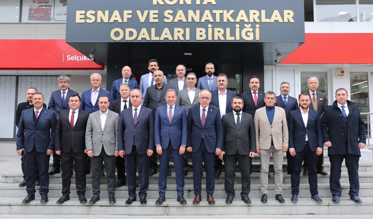 MHP Genel Başkan Yardımcısı Kalaycı’dan Konya ESOB’a ziyaret