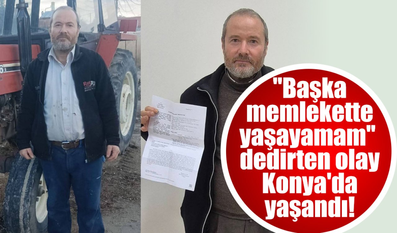 “Başka memlekette yaşayamam’’ dedirten olay Konya’da yaşandı!