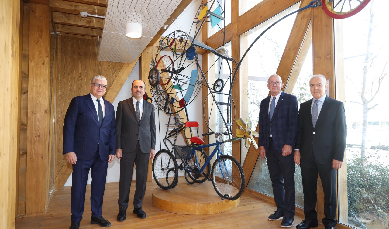 Avrupa Bisiklet Birliği Başkanı Casa Başkan Altay’ı ziyaret etti