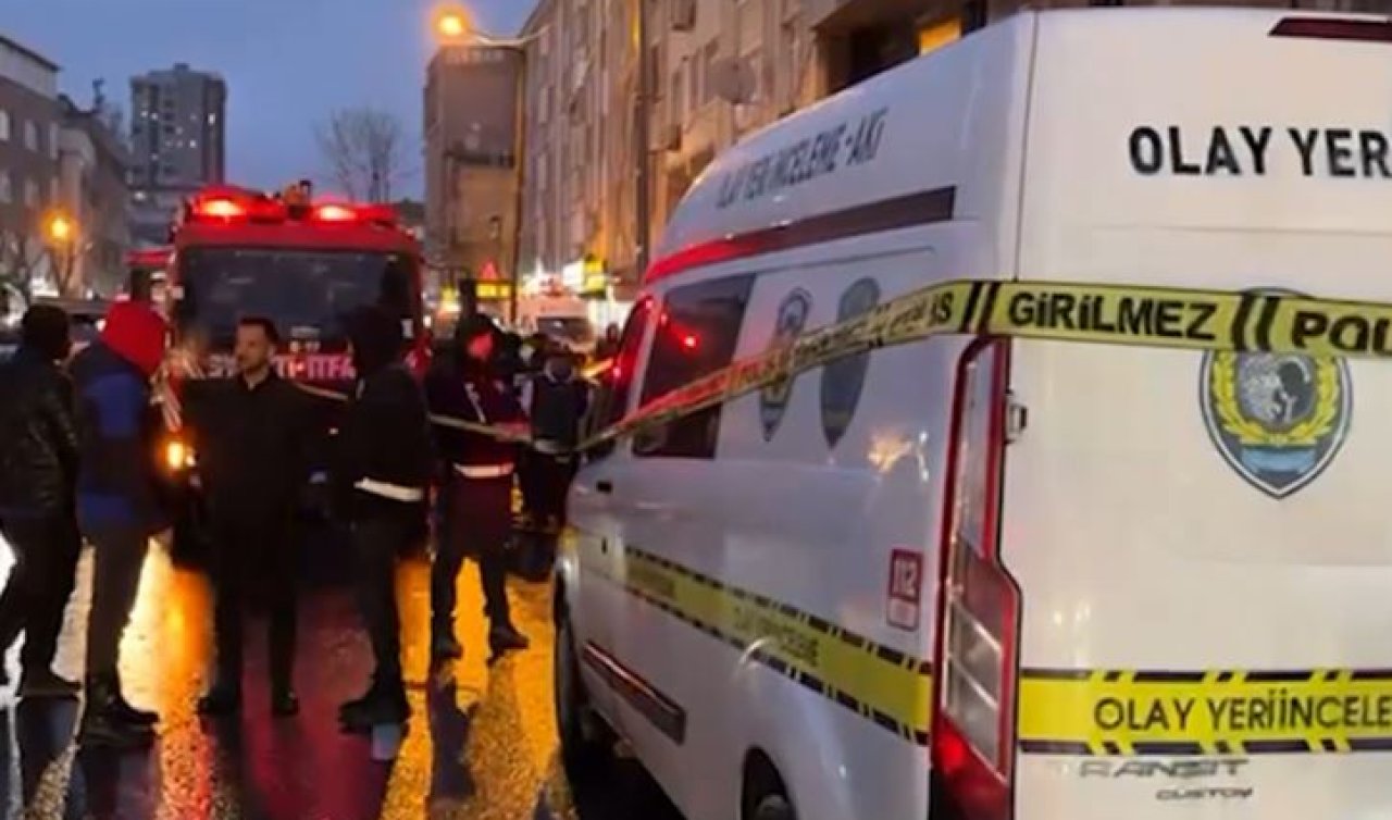 Yanan iş yerinde 2 kişiye ait ceset bulundu