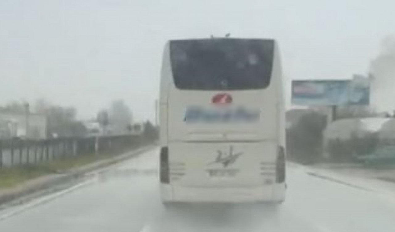 10 kişinin hayatını kaybettiği kazaya karışan firmanın bir başka otobüsü aynı güzergahta hız yaparken görüntülendi