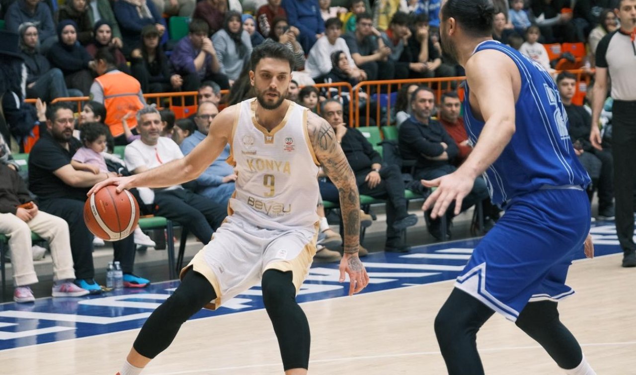 Konya Büyükşehir Belediyespor’dan 77-71’lik galibiyet