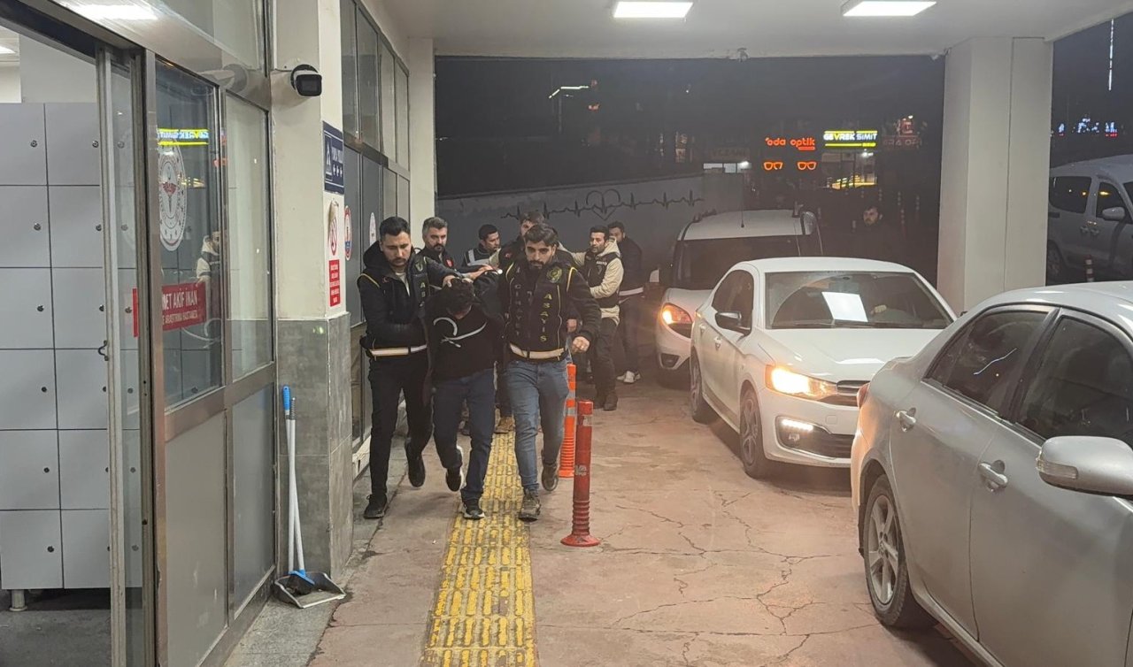 Altınları gasbedip polisi yaraladılar: 6 şüpheli yakalandı!
