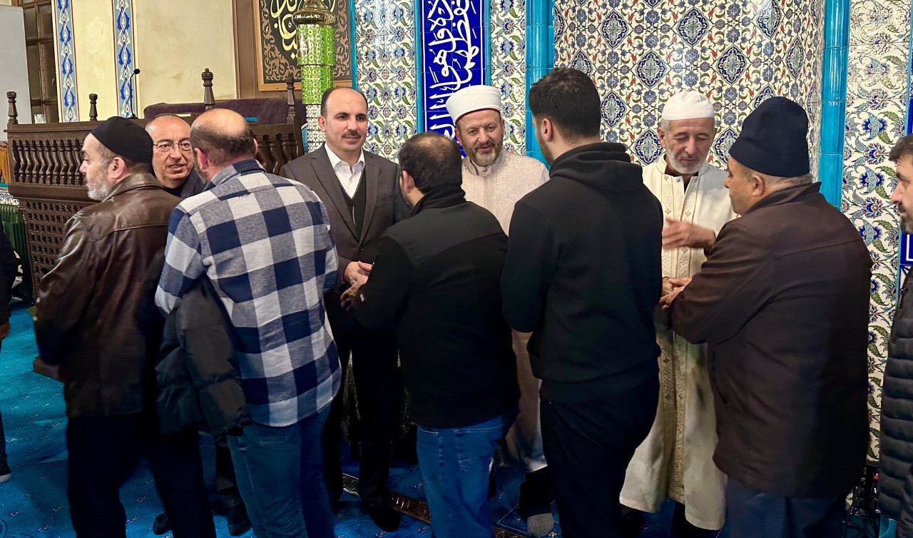 Başkan Altay Konyalıların Berat Kandili bereketine eşlik etti