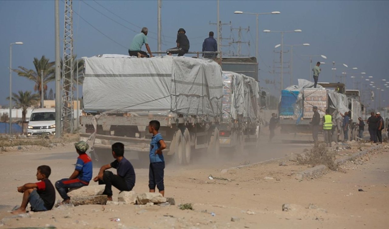 Hamas: Gazze’ye giren yardım tırlarının sayısı açıklanan rakamların yarısından az