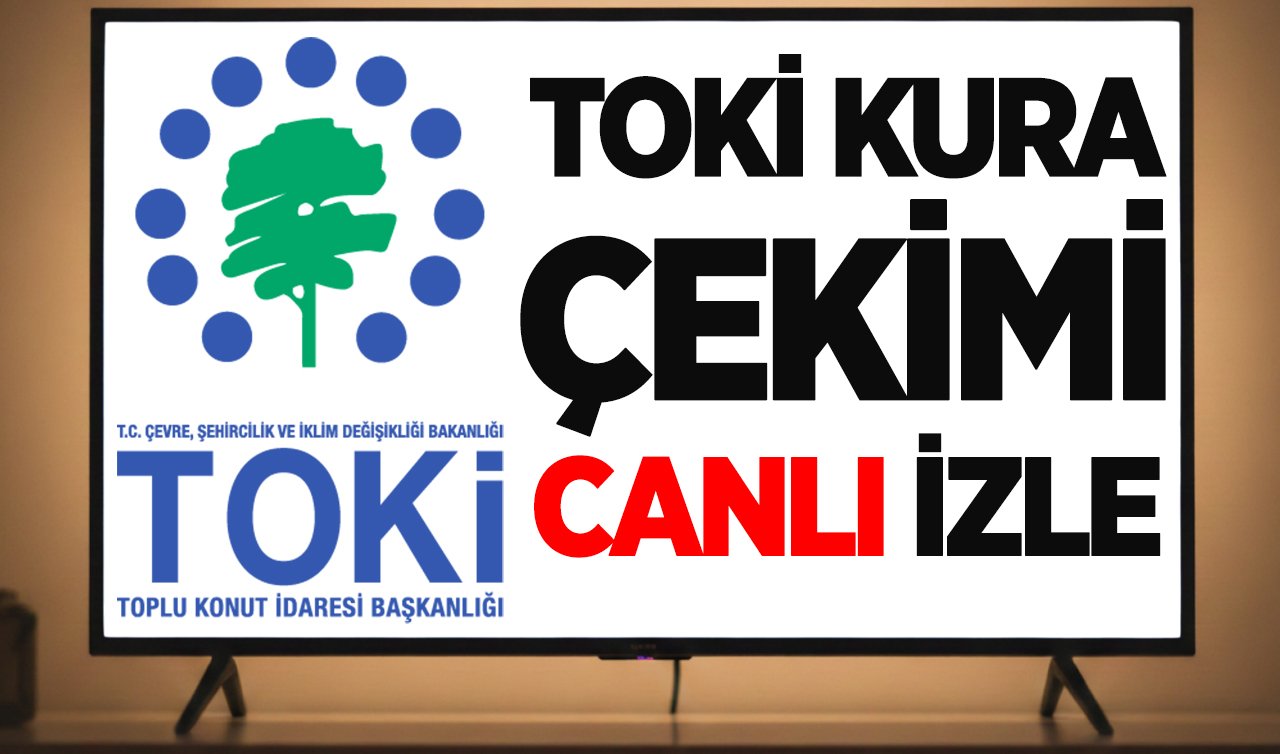TOKİ Kayseri kura çekimi canlı izle 3 Şubat 2026!  Kayseri TOKİ çekilişi CANLI İzle!