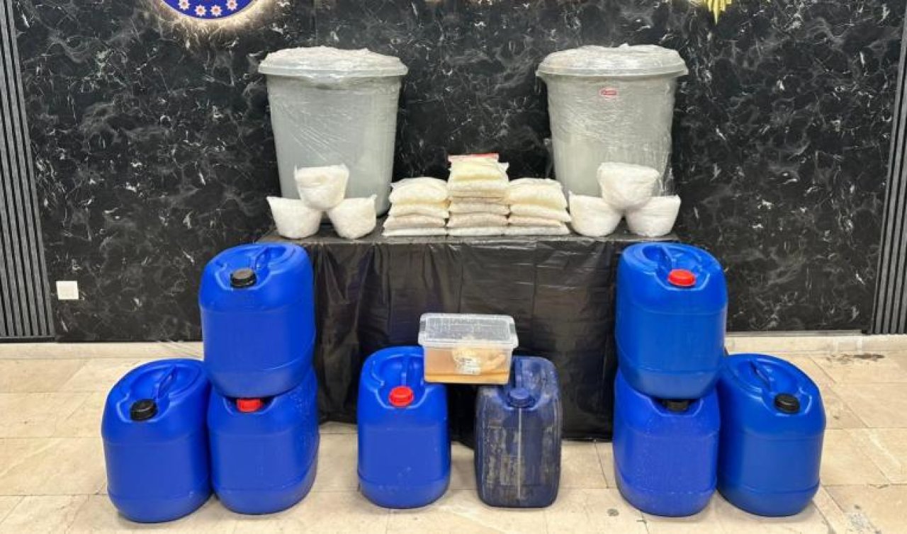 2 ilçede düzenlenen operasyonda 240 kilogram uyuşturucu ele geçirildi!