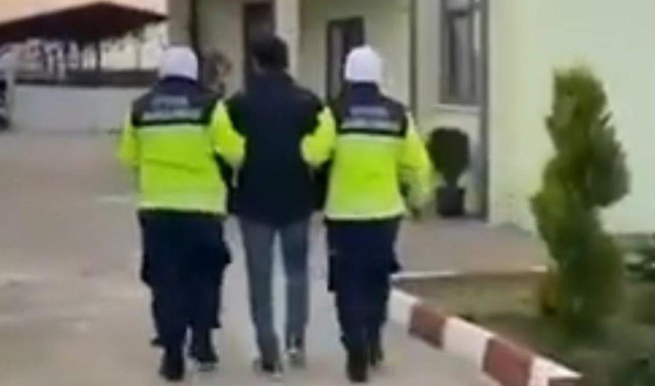 Hız sınırını aşan motosiklet sürücüsü yakalandı!