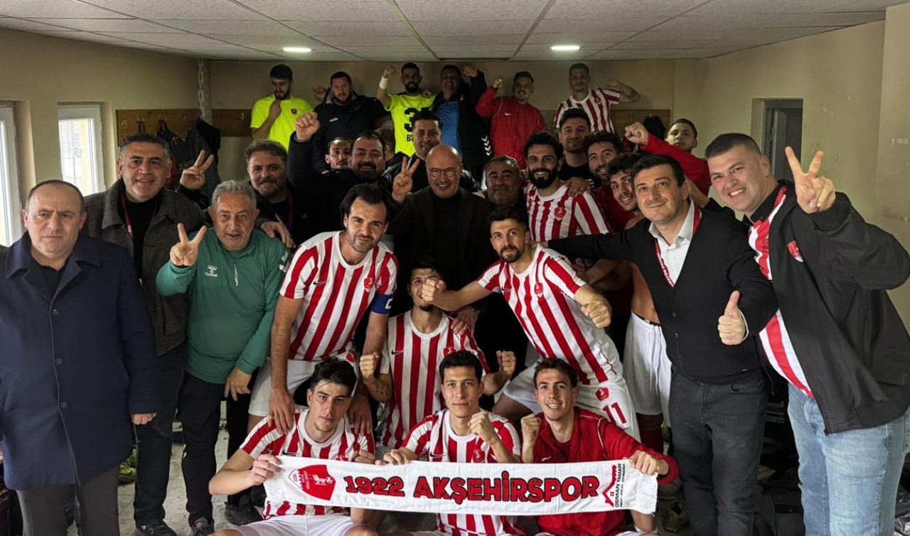 1922 Akşehirspor’dan deplasmanda net galibiyet
