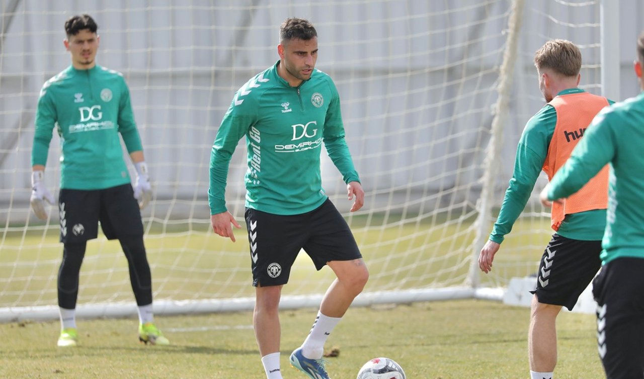 Konyaspor Corendon Alanyaspor maçı hazırlıklarına başladı