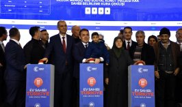 “Yüzyılın Konut Projesi’’ kapsamında Bilecik’te kuralar çekildi