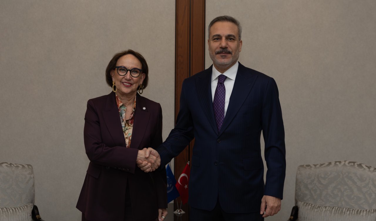 Bakan Fidan UNCTAD Genel Sekreteri Grynspan’ı kabul etti