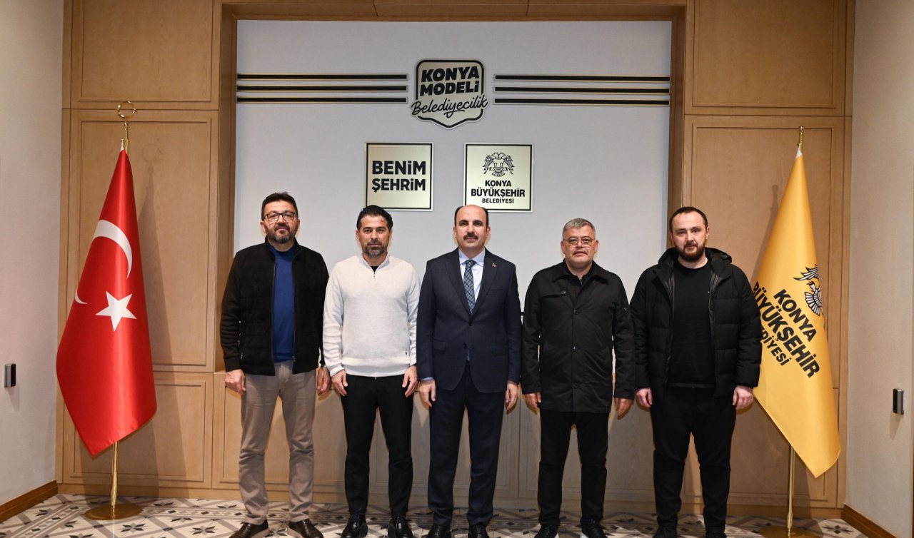 Konyaspor heyetinden Başkan Altay’a ziyaret