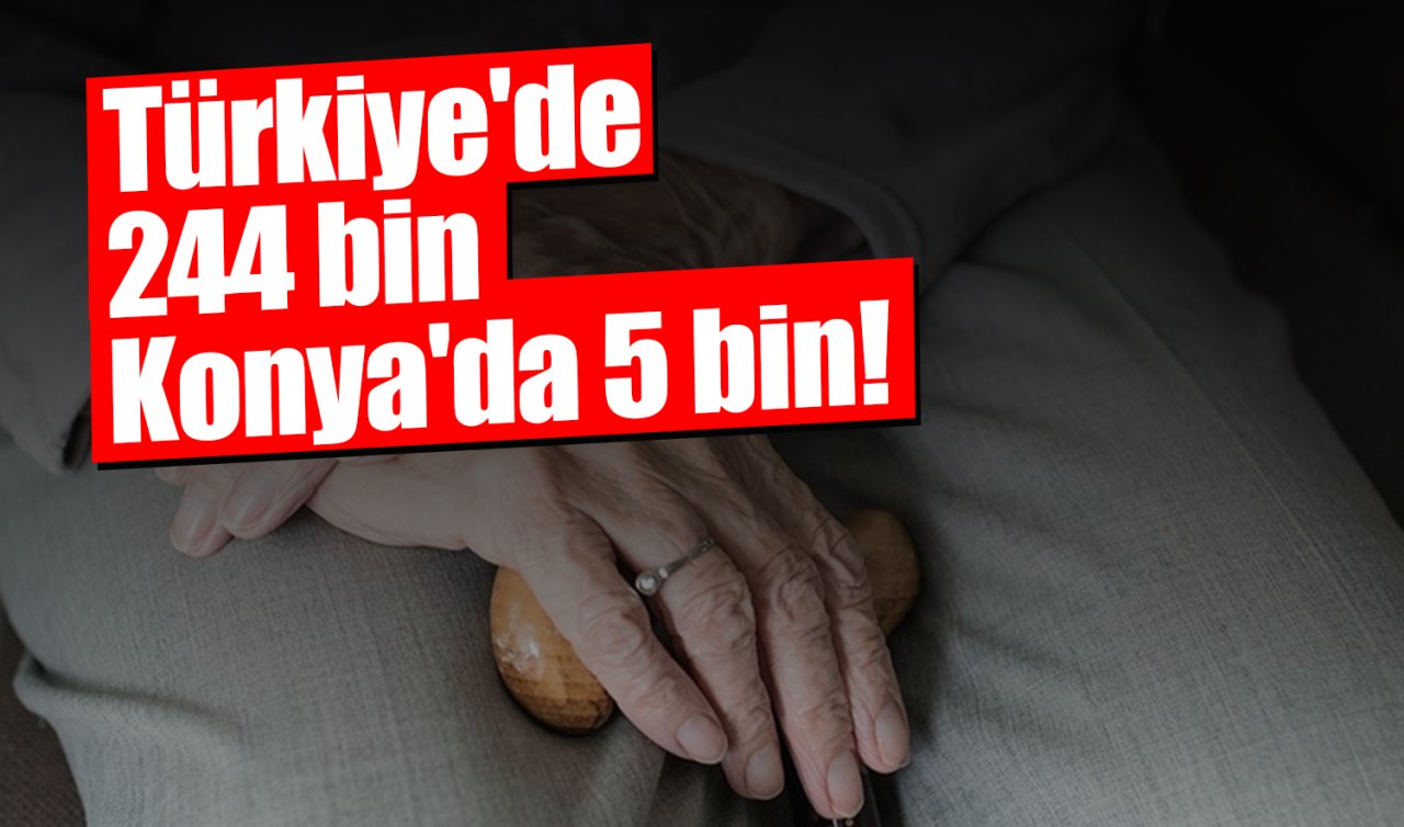 Konya 90 yaş üstü nüfus sayısında ilk 10’da yer aldı