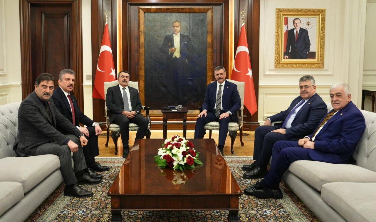 İçişleri Bakanı Çiftçi ziyaretine gelen Bakan Tekin ve milletvekillerine teşekkür etti