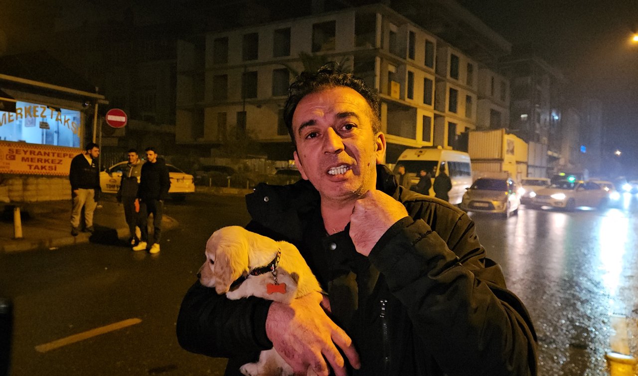 Marangozhanede korkutan yangın: 11 kişi ve 1 yavru köpek kurtarıldı