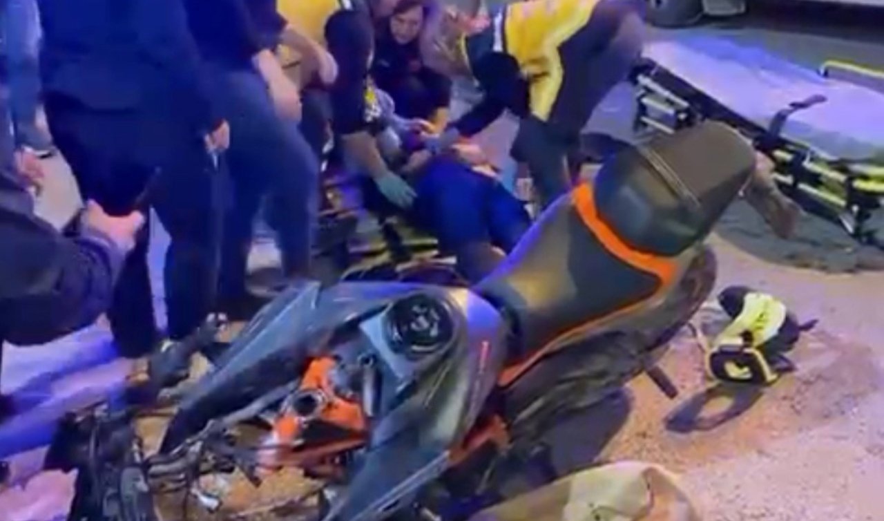 Motosikletli genç trafik kazasında hayatını kaybetti