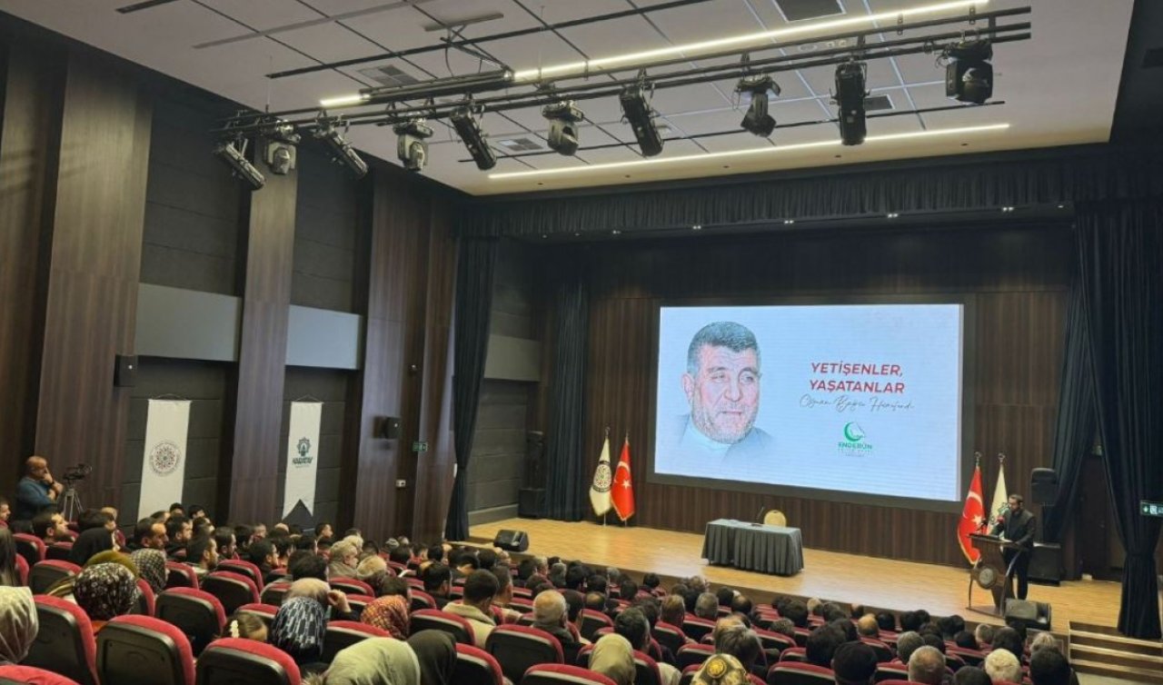 Konya’da “Yetişenler Yaşatanlar’’ programıyla Osman Bağcı Hoca Efendi anıldı