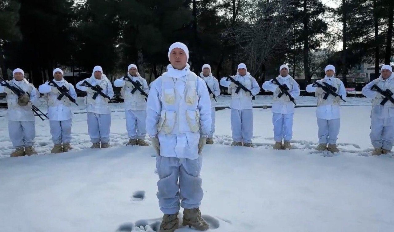 Mehmetçikten “Sabahat teyzeye’’ teşekkür