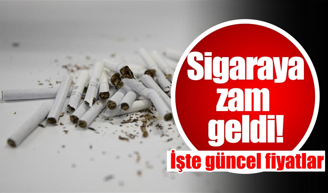 Bir sigara grubuna zam geldi! İşte güncel fiyatlar