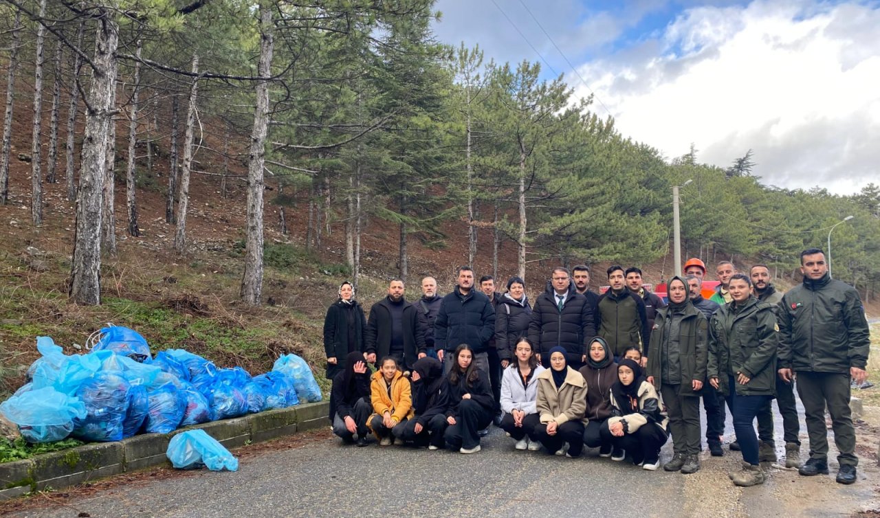 Akşehir’de orman yangınlarına karşı el birliği: Harezmi projesi sahada