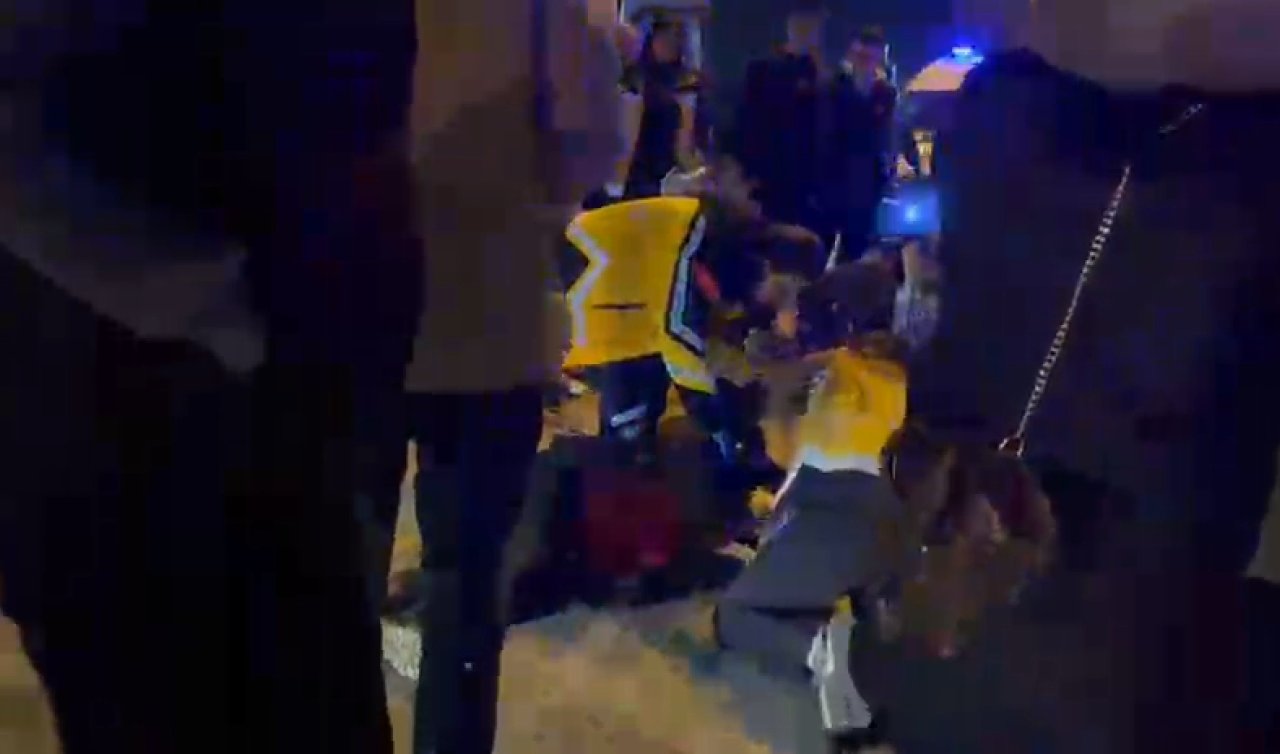 Refüje çarpan motosikletin sürücüsü ve eşi öldü