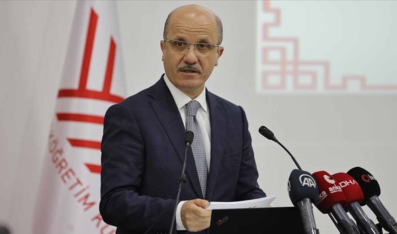 YÖK Başkanı Özvar açıkladı: İşte kontenjanı azaltılacak bölümler!