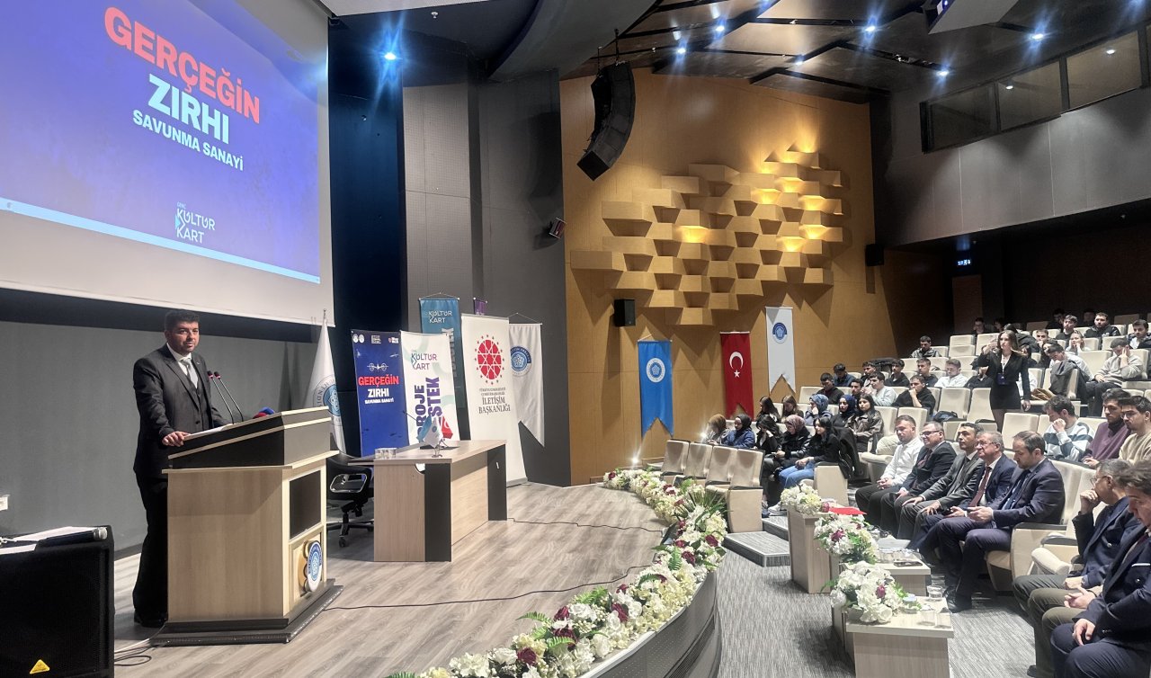 Konya’da “Gerçeğin Zırhı: Savunma Sanayi’’ konferansı düzenlendi