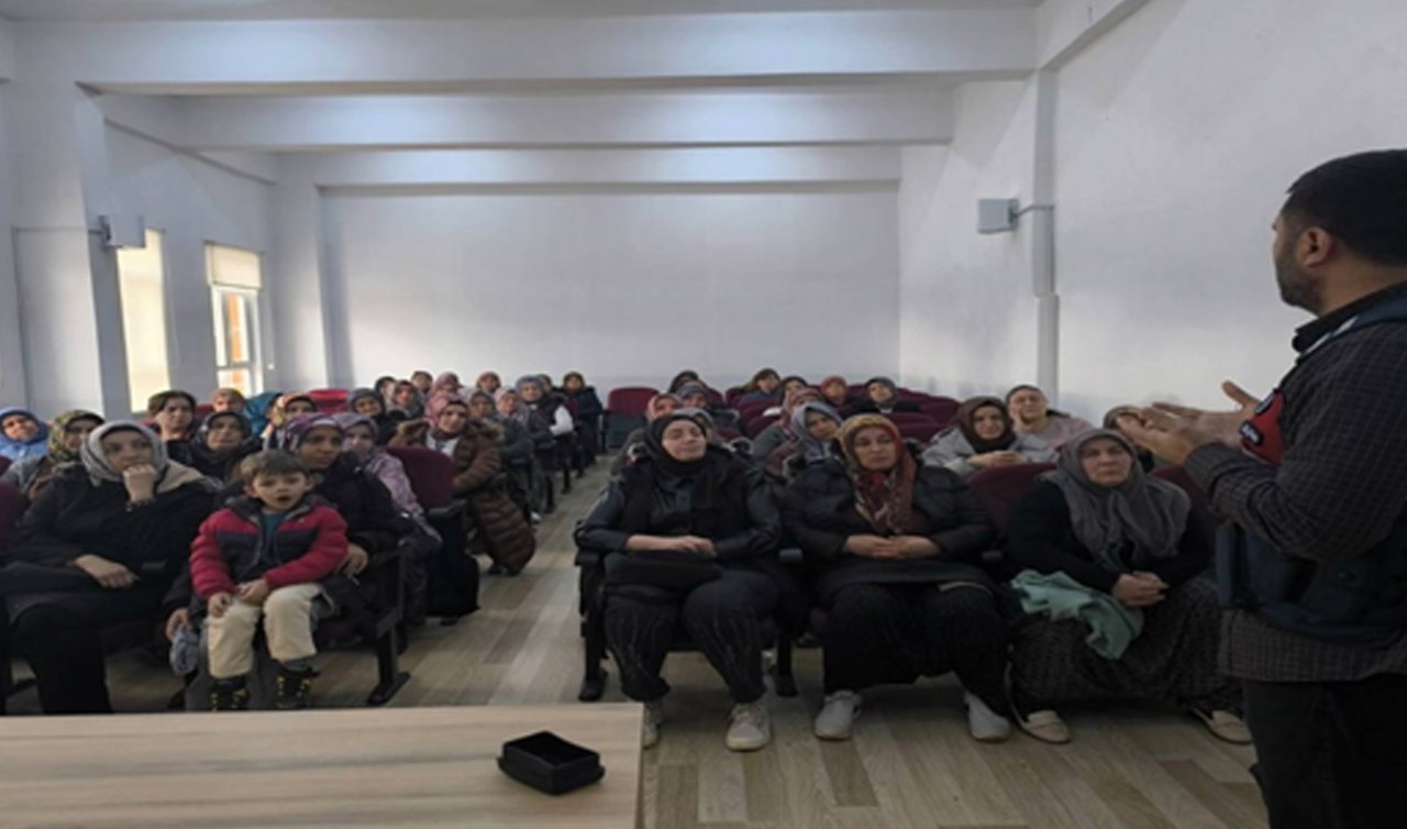 Hüyük’te 67 anne ve anne adayına narkotik bilgilendirme semineri