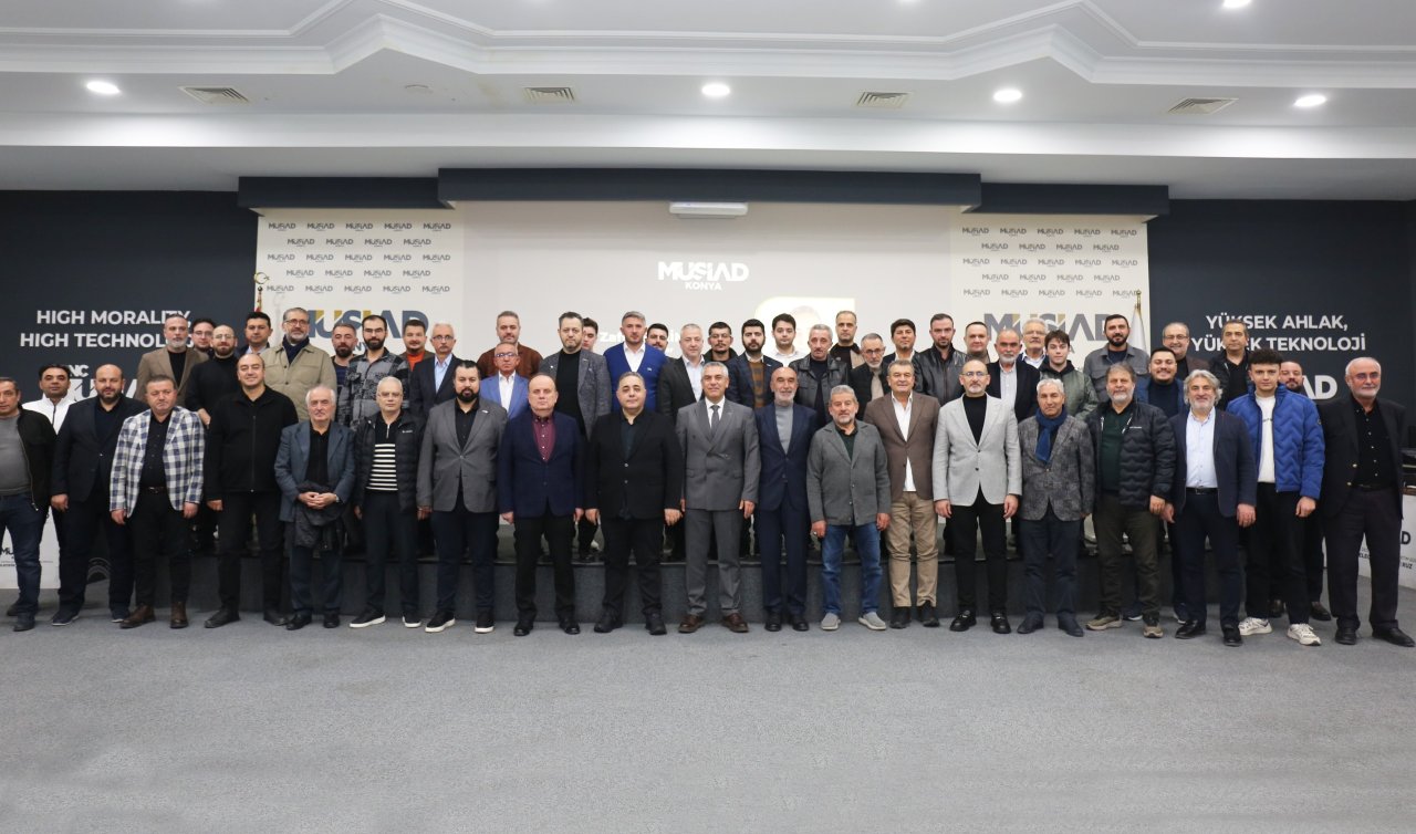 Gazeteci Yazar Şahin MÜSİAD Konya’da yeni medya ve küresel dönüşümü anlattı