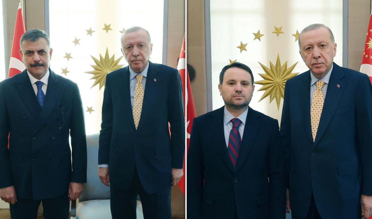 Cumhurbaşkanı Erdoğan yeni bakanları kabul etti