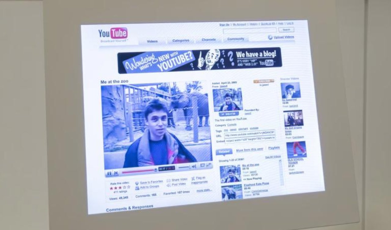 YouTube’a yüklenen ilk video Londra müzesi tarafından satın alındı