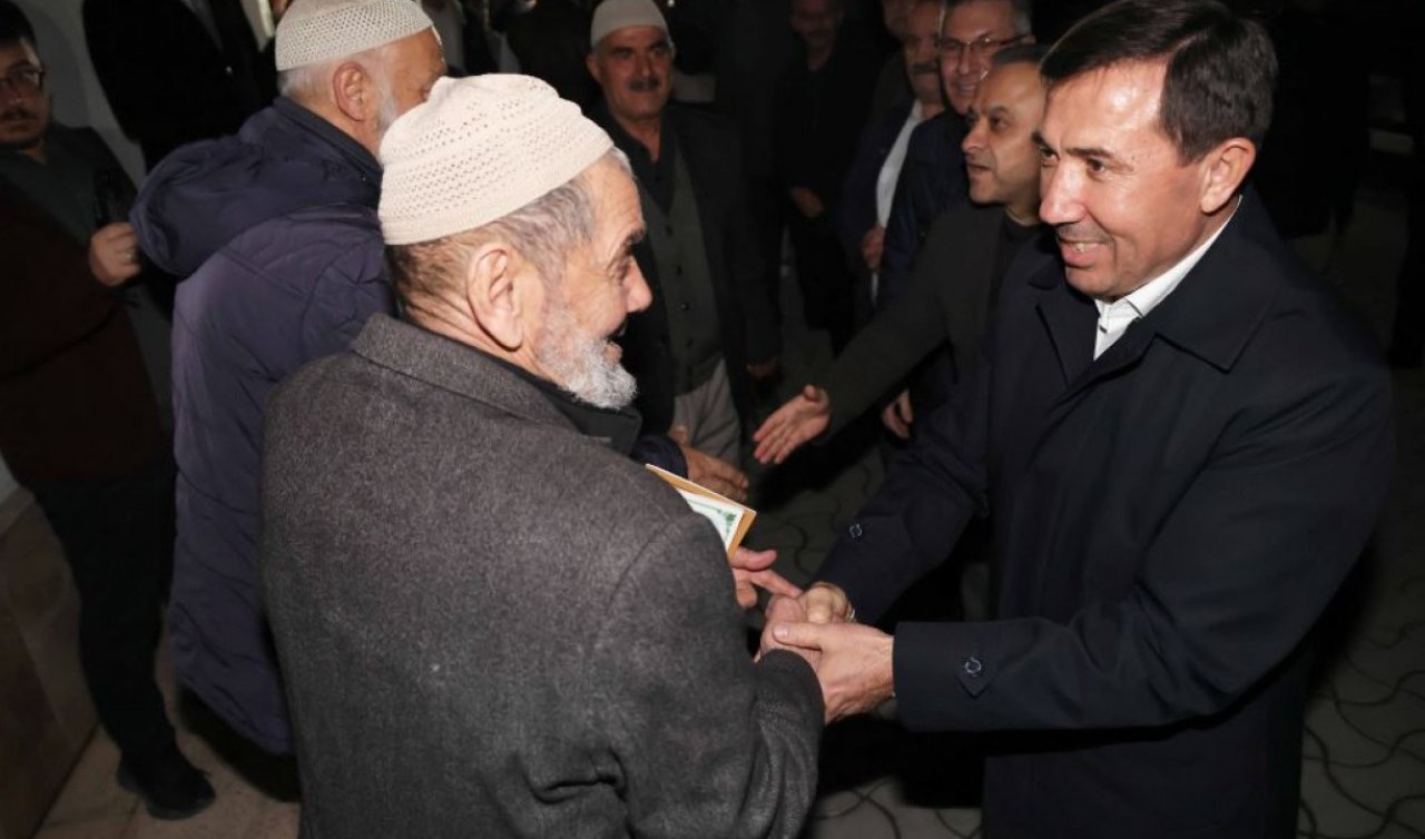 Karatay’da teravih buluşması