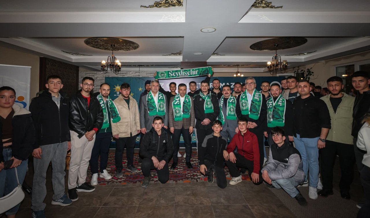 AK Parti Konya İl Başkanı Özgökçen Seydişehir’de gençlerle buluştu