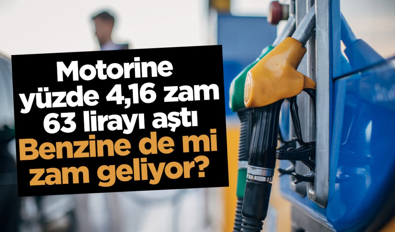 Motorine zam geldi! Benzine de mi zam geliyor? 