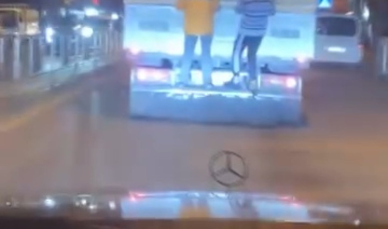 Çocukların tehlikeli yolculuğu kamerada