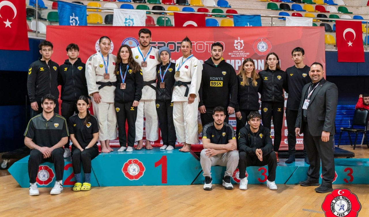 Konya Büyükşehir bisiklette zirvede judoda kürsüde!