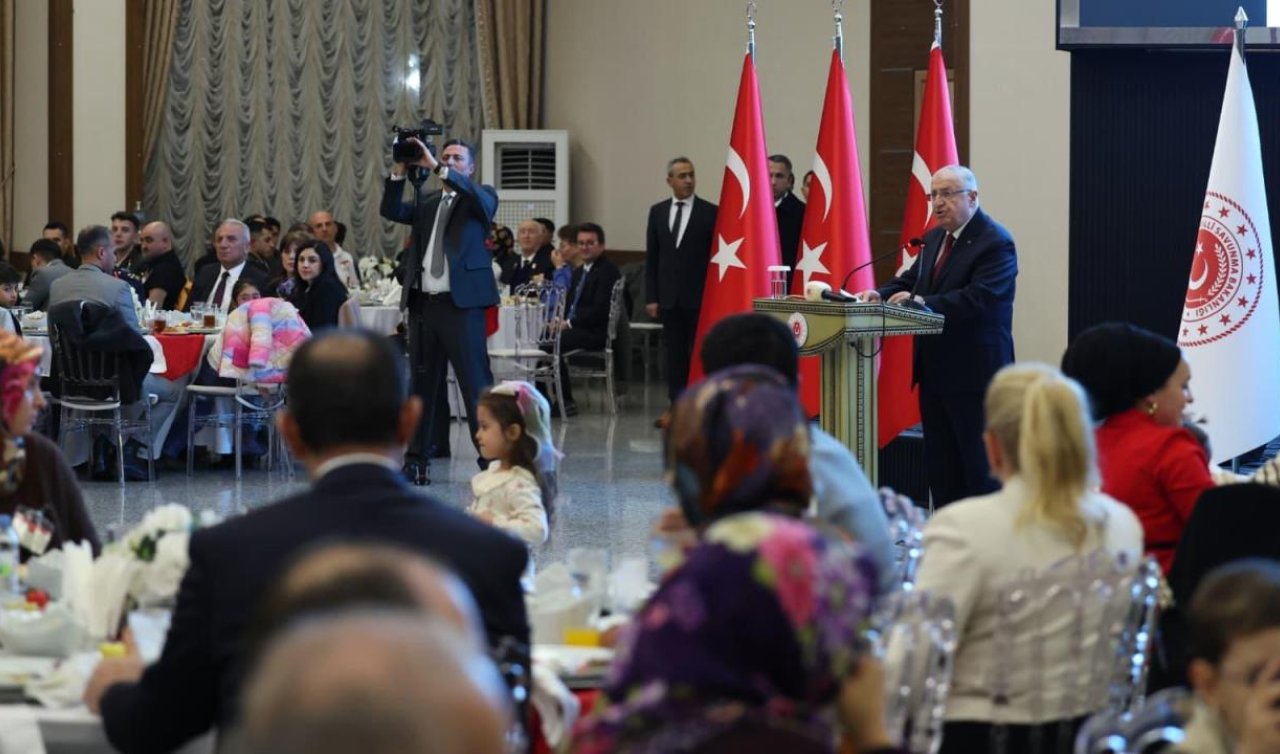 Bakan Güler şehit aileleri ile iftarda buluştu