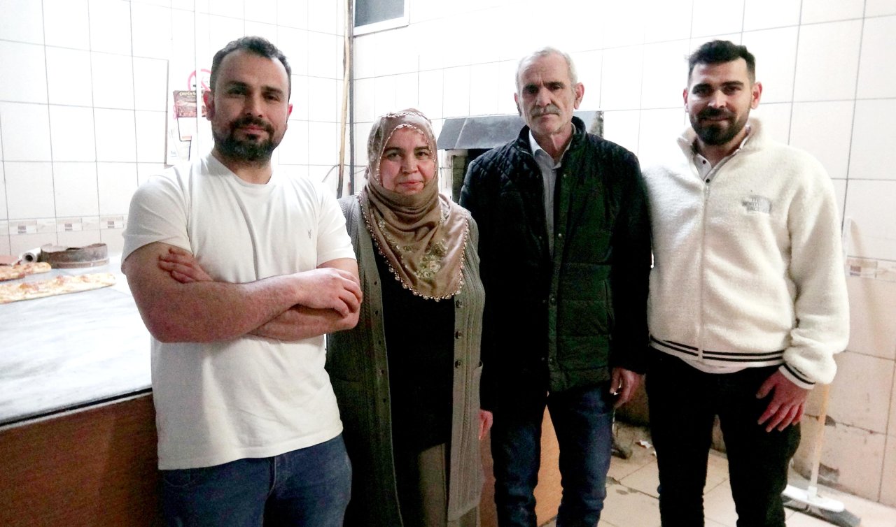 5’inci kuşak fırın ustası; eşi ve oğlu ile asırlık mirası yaşatıyor