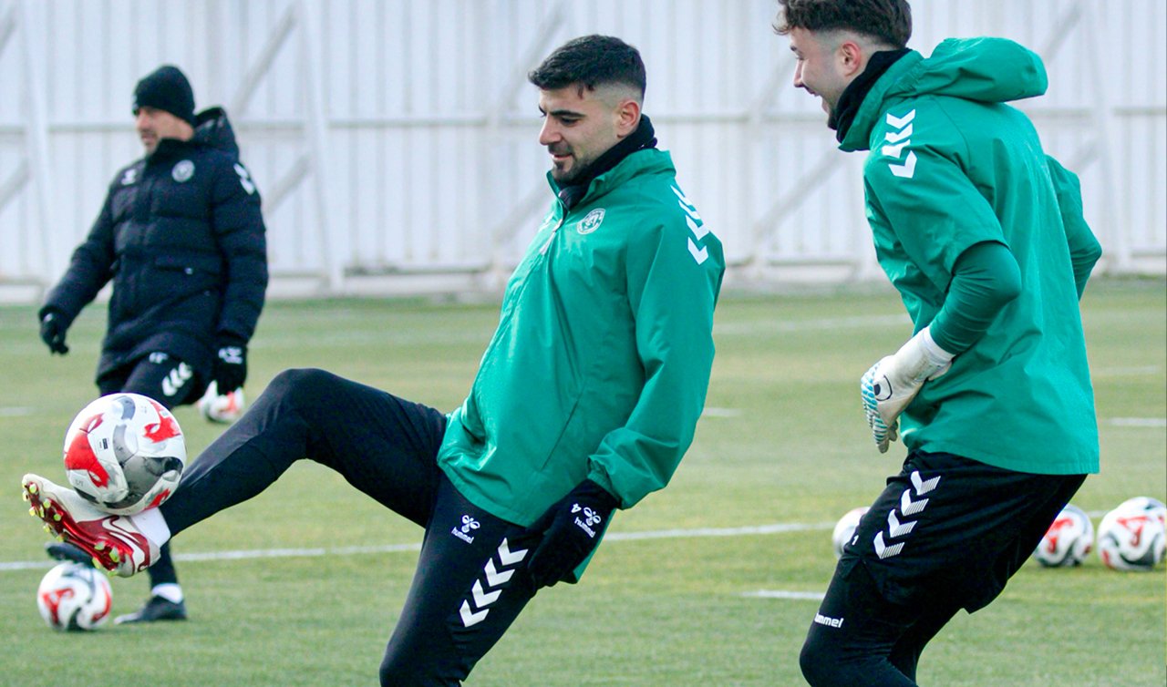 Konyaspor Rams Başakşehir maçı hazırlıklarını tamamladı