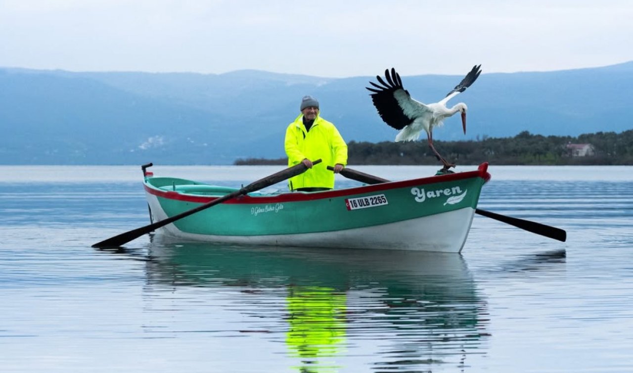 Herkesin beklediği an geldi: Yaren Leylek Adem amcayla 15’inci kez buluştu