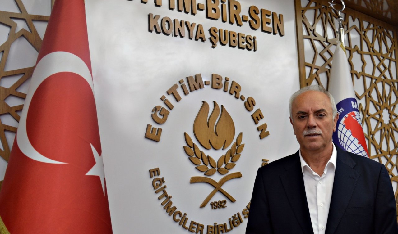 Eğitim-Bir-Sen Konya Şube Başkanı Karlıer: Milletimiz darbecileri bin yıl sürecek utanca mahkum etmiştir