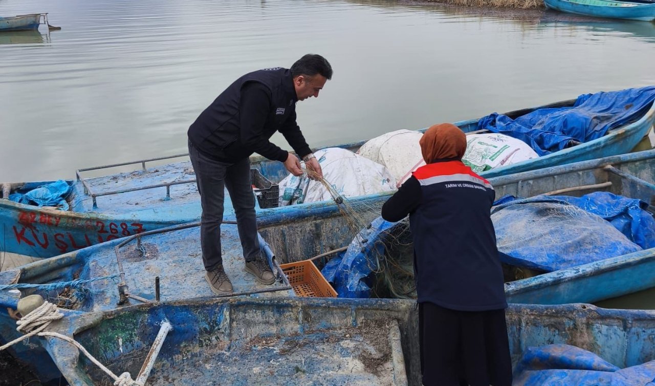 Beyşehir Gölünde avcılık faaliyetleri denetim altındı