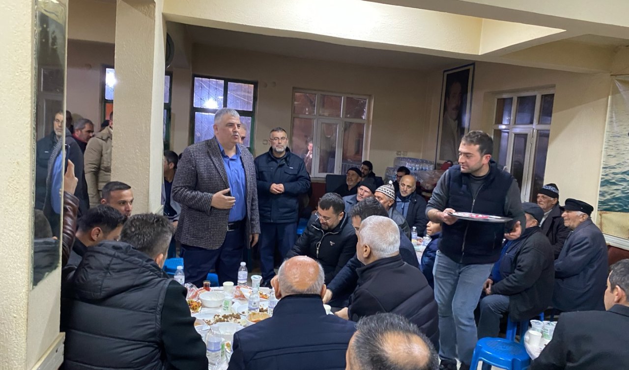 Bozkır Belediye Başkanı Karabulut iftar programına katıldı