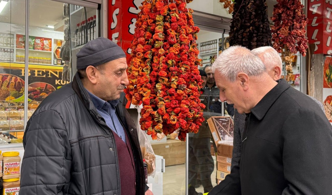 Kulu Belediye Başkanı Sertdemir’den esnaf ziyareti