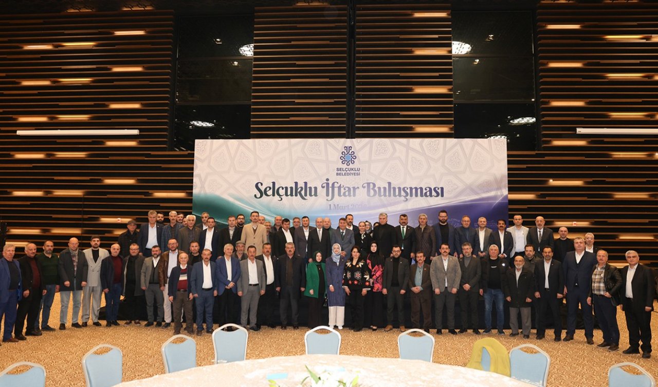 Selçuklu ailesi iftarda buluştu