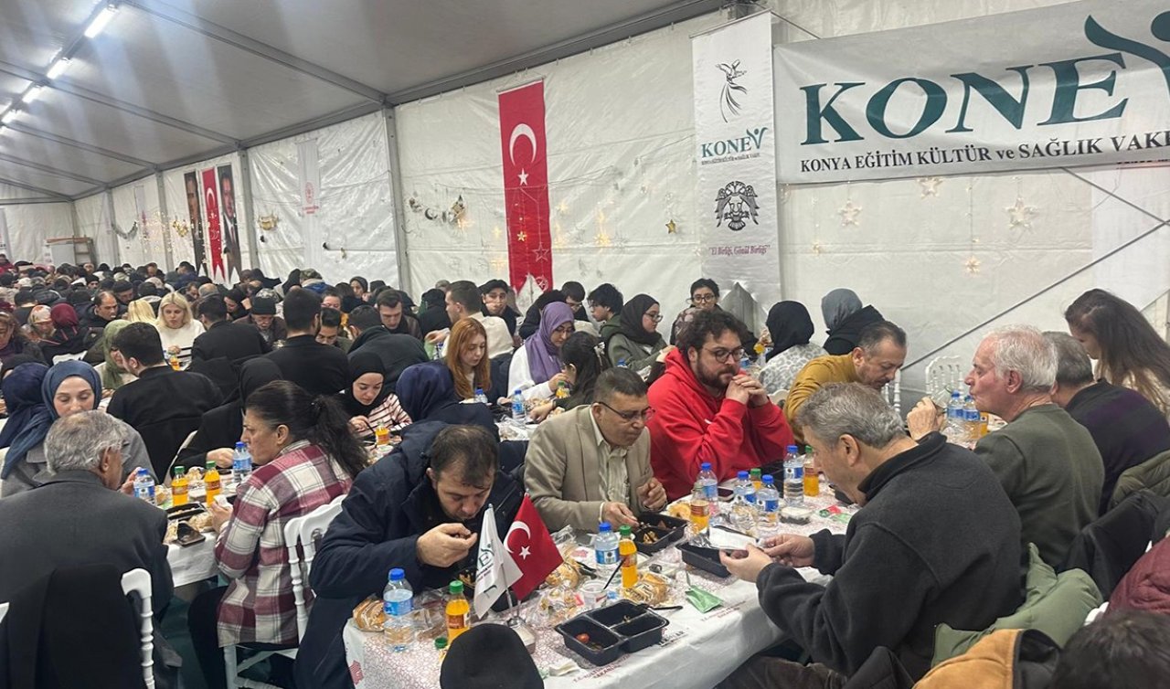 Ankara’da Konyalılar iftar sofrasında buluştu 
