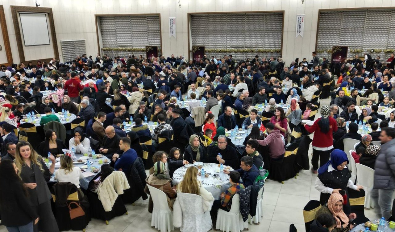 TÜGİKKONYAGİAD iftarında birlik ve beraberlik rüzgârı